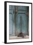 Old Town of Xingping Along the Li River, Doorway and Broom-Darrell Gulin-Framed Photographic Print