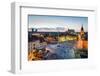 Old Town Panorama of Warsaw-Jacek Kadaj-Framed Photographic Print