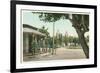 Old Town Plaza, Albuquerque, New Mexico-null-Framed Premium Giclee Print