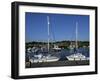 Old Town Quay, Lymington, Hampshire, England, United Kingdom, Europe-David Hughes-Framed Photographic Print