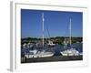 Old Town Quay, Lymington, Hampshire, England, United Kingdom, Europe-David Hughes-Framed Photographic Print