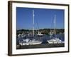 Old Town Quay, Lymington, Hampshire, England, United Kingdom, Europe-David Hughes-Framed Photographic Print