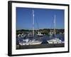 Old Town Quay, Lymington, Hampshire, England, United Kingdom, Europe-David Hughes-Framed Photographic Print