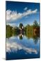 Old Town Reflection - Vertical-Michael Blanchette Photography-Mounted Giclee Print