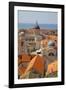 Old Town Rooftops and Cathedral Dome-Frank Fell-Framed Photographic Print