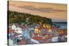 Old Town Rooftops, Piran, Primorska, Slovenian Istria, Slovenia, Europe-Alan Copson-Stretched Canvas