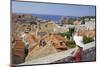 Old Town Rooftops, UNESCO World Heritage Site, Dubrovnik, Dalmatian Coast, Croatia, Europe-Frank Fell-Mounted Photographic Print