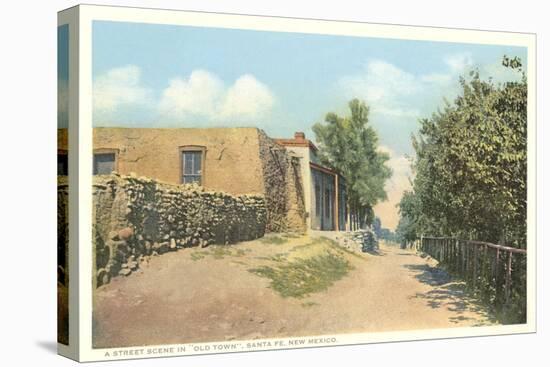 Old Town, Santa Fe, New Mexico-null-Stretched Canvas