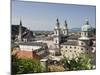 Old Town Seen From Fortress Hohensalzburg, Salzburg, Austria, Europe-Jochen Schlenker-Mounted Photographic Print