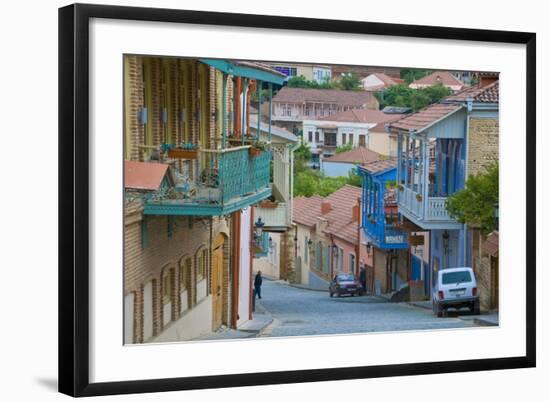 Old Town, Sighnaghi, Kakheti, Georgia-Michael Runkel-Framed Photographic Print