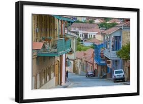 Old Town, Sighnaghi, Kakheti, Georgia-Michael Runkel-Framed Photographic Print