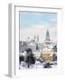 Old Town skyline featuring St. John the Baptist Cathedral and Trinitarian Tower-Karol Kozlowski-Framed Photographic Print