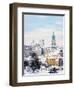 Old Town skyline featuring St. John the Baptist Cathedral and Trinitarian Tower-Karol Kozlowski-Framed Photographic Print