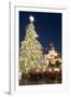 Old Town Square Christmas Market with Christmas Tree-Richard Nebesky-Framed Photographic Print