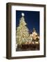 Old Town Square Christmas Market with Christmas Tree-Richard Nebesky-Framed Photographic Print