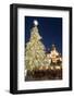 Old Town Square Christmas Market with Christmas Tree-Richard Nebesky-Framed Photographic Print