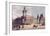 Old Town Square from Celetná Street, Prague, C.1810-null-Framed Giclee Print