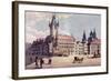 Old Town Square from Celetná Street, Prague, C.1810-null-Framed Giclee Print