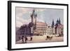 Old Town Square from Celetná Street, Prague, C.1810-null-Framed Giclee Print