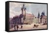 Old Town Square from Celetná Street, Prague, C.1810-null-Framed Stretched Canvas