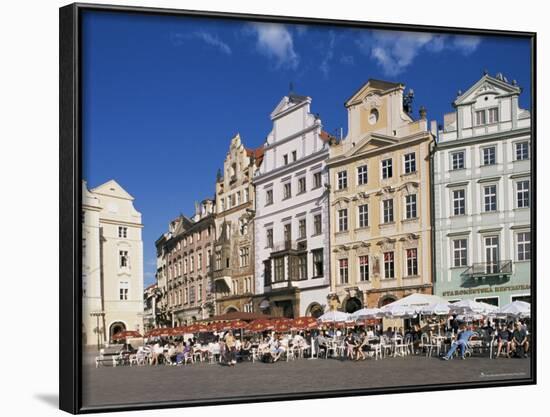 Old Town Square, Prague, Czech Republic-Hans Peter Merten-Framed Photographic Print