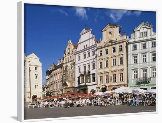 Old Town Square, Prague, Czech Republic-Hans Peter Merten-Framed Photographic Print