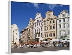 Old Town Square, Prague, Czech Republic-Hans Peter Merten-Framed Photographic Print