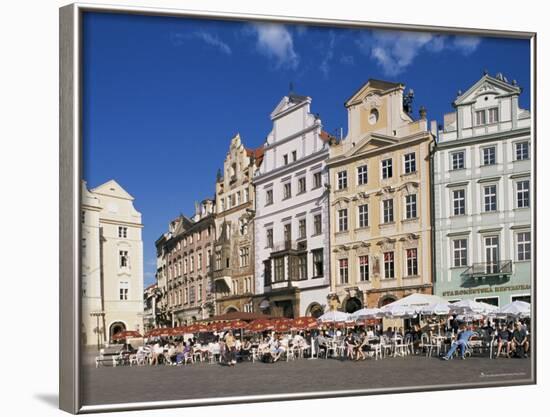 Old Town Square, Prague, Czech Republic-Hans Peter Merten-Framed Photographic Print