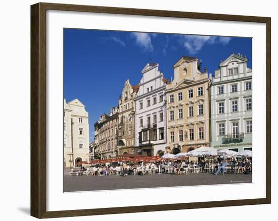 Old Town Square, Prague, Czech Republic-Hans Peter Merten-Framed Photographic Print