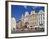 Old Town Square, Prague, Czech Republic-Hans Peter Merten-Framed Photographic Print