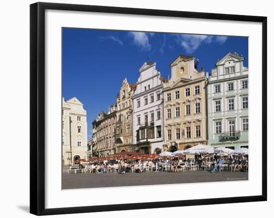 Old Town Square, Prague, Czech Republic-Hans Peter Merten-Framed Photographic Print