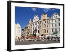 Old Town Square, Prague, Czech Republic-Hans Peter Merten-Framed Photographic Print