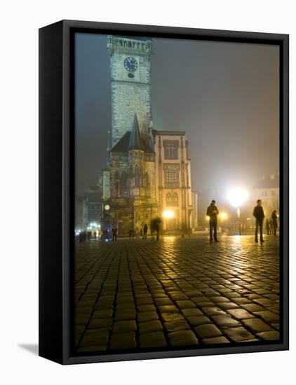 Old Town Square, Prague, Czech Republic-Alan Klehr-Framed Stretched Canvas