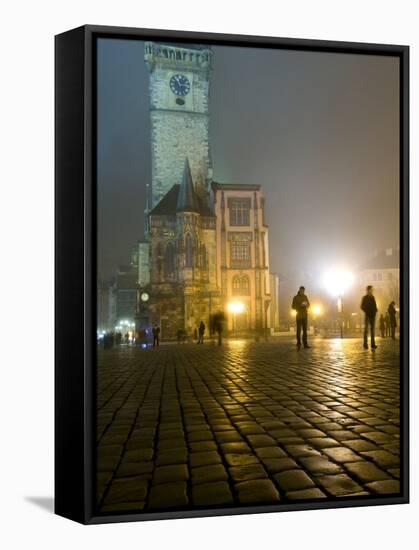 Old Town Square, Prague, Czech Republic-Alan Klehr-Framed Stretched Canvas