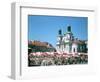 Old Town Square, Prague, Czech Republic-Peter Thompson-Framed Photographic Print