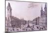 Old Town Square, Prague-null-Mounted Giclee Print