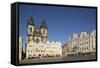 Old Town Square (Staromestske Namesti) and Tyn Cathedral (Church of Our Lady before Tyn)-Angelo-Framed Stretched Canvas