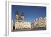 Old Town Square (Staromestske Namesti) and Tyn Cathedral (Church of Our Lady before Tyn)-Angelo-Framed Photographic Print