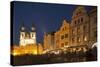 Old Town Square (Staromestske Namesti) and Tyn Cathedral (Church of Our Lady before Tyn)-Angelo-Stretched Canvas