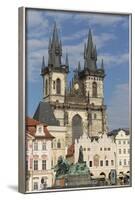 Old Town Square (Staromestske Namesti) and Tyn Cathedral (Church of Our Lady before Tyn)-Angelo-Framed Photographic Print