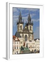 Old Town Square (Staromestske Namesti) and Tyn Cathedral (Church of Our Lady before Tyn)-Angelo-Framed Photographic Print