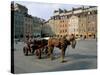 Old Town Square, Warsaw, Poland-Gavin Hellier-Stretched Canvas