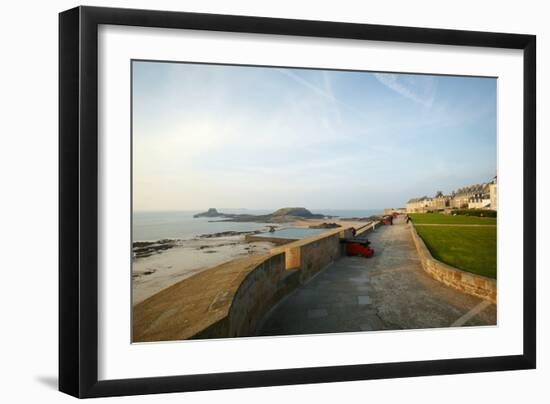 Old Town, St. Malo, France-Stefano Amantini-Framed Photographic Print