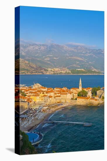 Old Town (Stari Grad), Budva, Montenegro, Europe-Alan Copson-Stretched Canvas