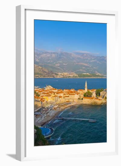 Old Town (Stari Grad), Budva, Montenegro, Europe-Alan Copson-Framed Photographic Print