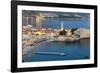 Old Town (Stari Grad), Budva, Montenegro, Europe-Alan Copson-Framed Photographic Print