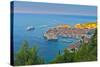 Old Town (Stari Grad), UNESCO World Heritage Site, Dubrovnik, Dalmatia, Croatia, Europe-Alan Copson-Stretched Canvas