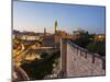 Old Town, the Tower of David (Or Citadel of Jerusalem) and the Walls-Massimo Borchi-Mounted Photographic Print