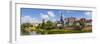 Old Town Ulm and the River Danube, Ulm, Baden-Wurttemberg, Germany-Doug Pearson-Framed Photographic Print