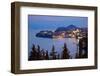 Old Town, UNESCO World Heritage Site, at Dusk, Dubrovnik, Dalmatia, Croatia, Europe-Frank Fell-Framed Photographic Print